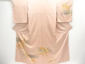 花籠模様刺繍訪問着